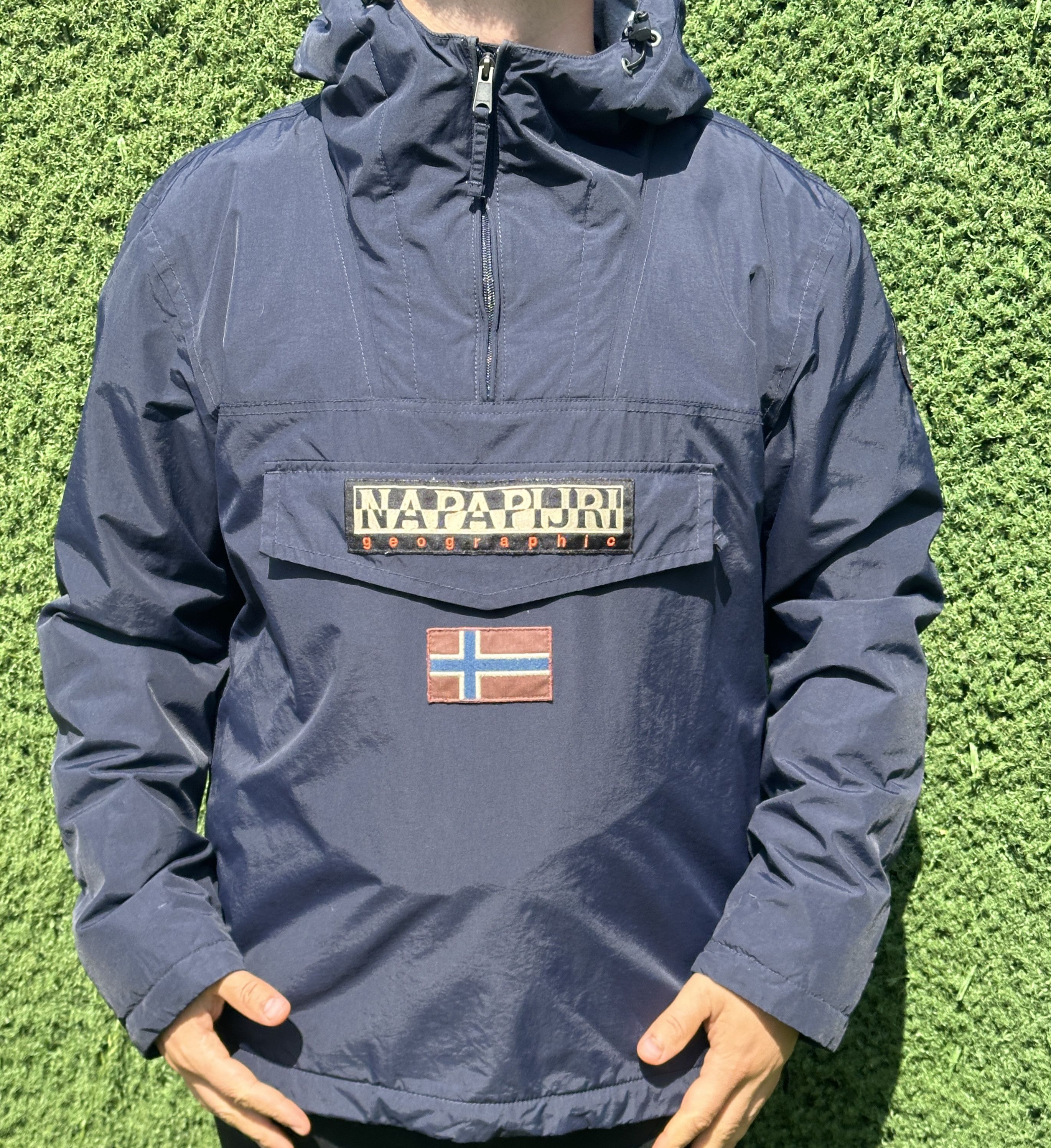 Napapijri Napapijri Skidoo Taped Seams Bomber Windbreaker Size L Size US L / EU 52-54 / 3 - 2 Thumbnail