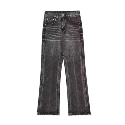 Jean Distressed Frayed Blue Denim Jeans Size US 30 / EU 46 - 5 Thumbnail