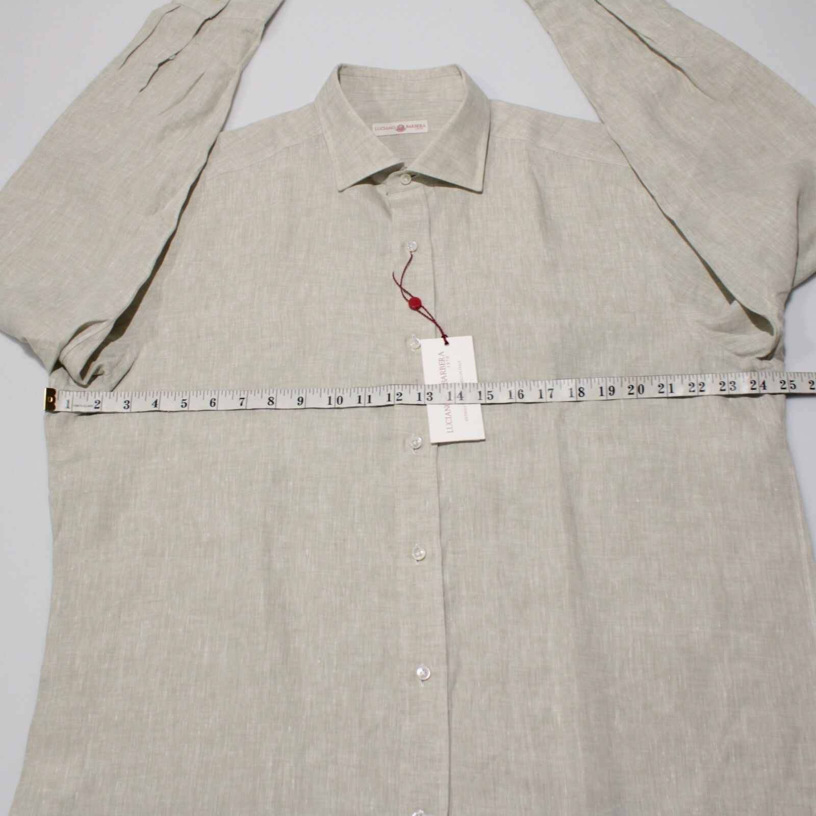 Luciano Barbera Luciano Barbera New with tags Shirt Size XL US In Green Size US XL / EU 56 / 4 - 4 Thumbnail