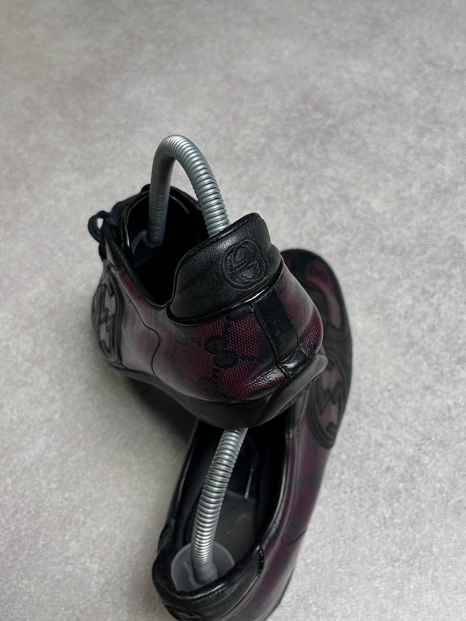Designer Vintage Gucci GG Monogram Leather Sneakers Us 6 Size US 6 / EU 39 - 6 Thumbnail