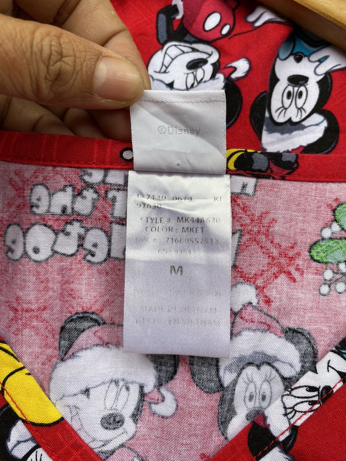 Mickey Mouse Mickey Mouse vintage v neck blouse Size ONE SIZE - 5 Thumbnail