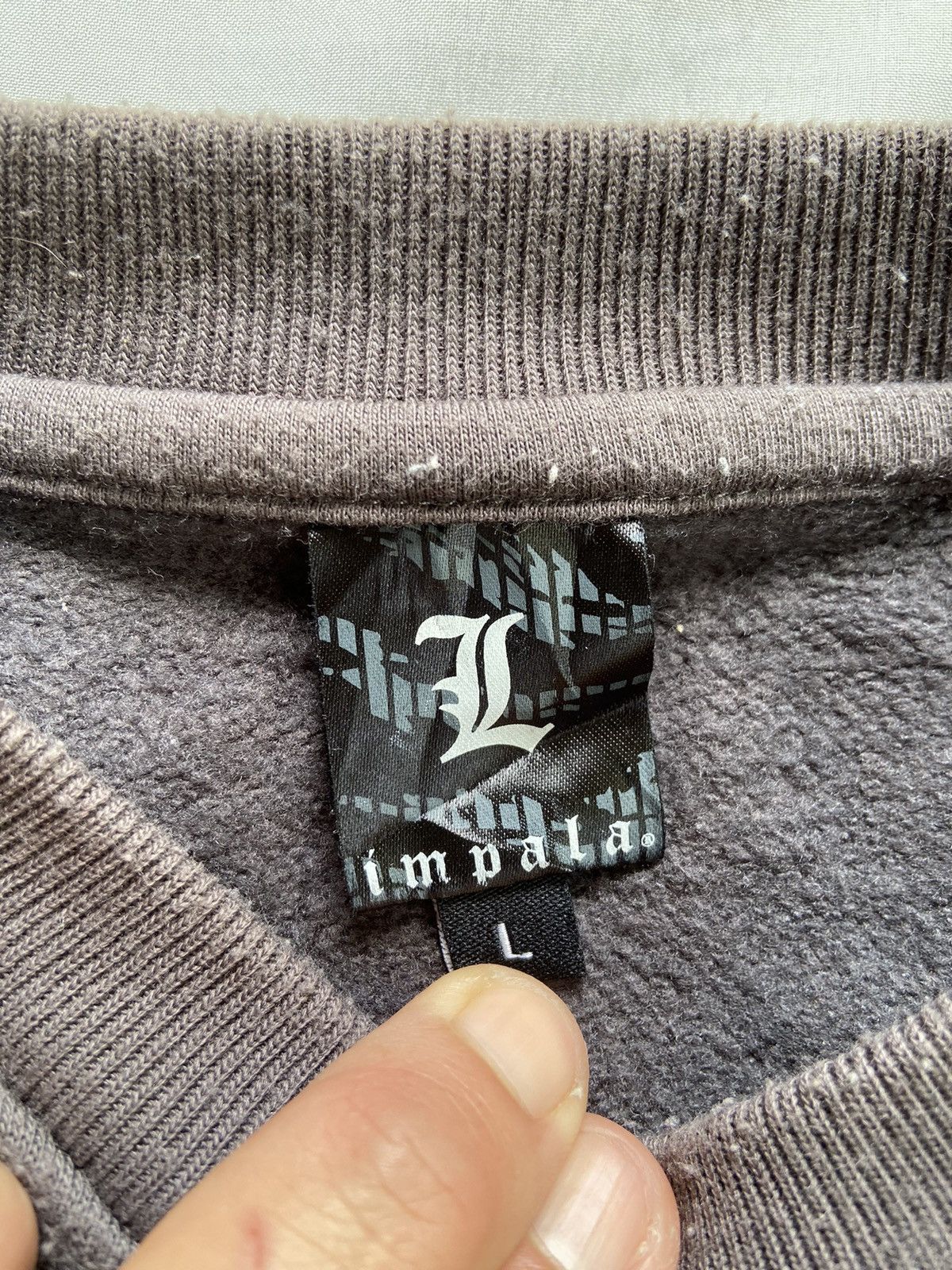 Isamu Katayama Backlash MASSIVE EVIDENCE IMPALA IT IS AREALITY SWEATSHIRT Size US L / EU 52-54 / 3 - 11 Thumbnail