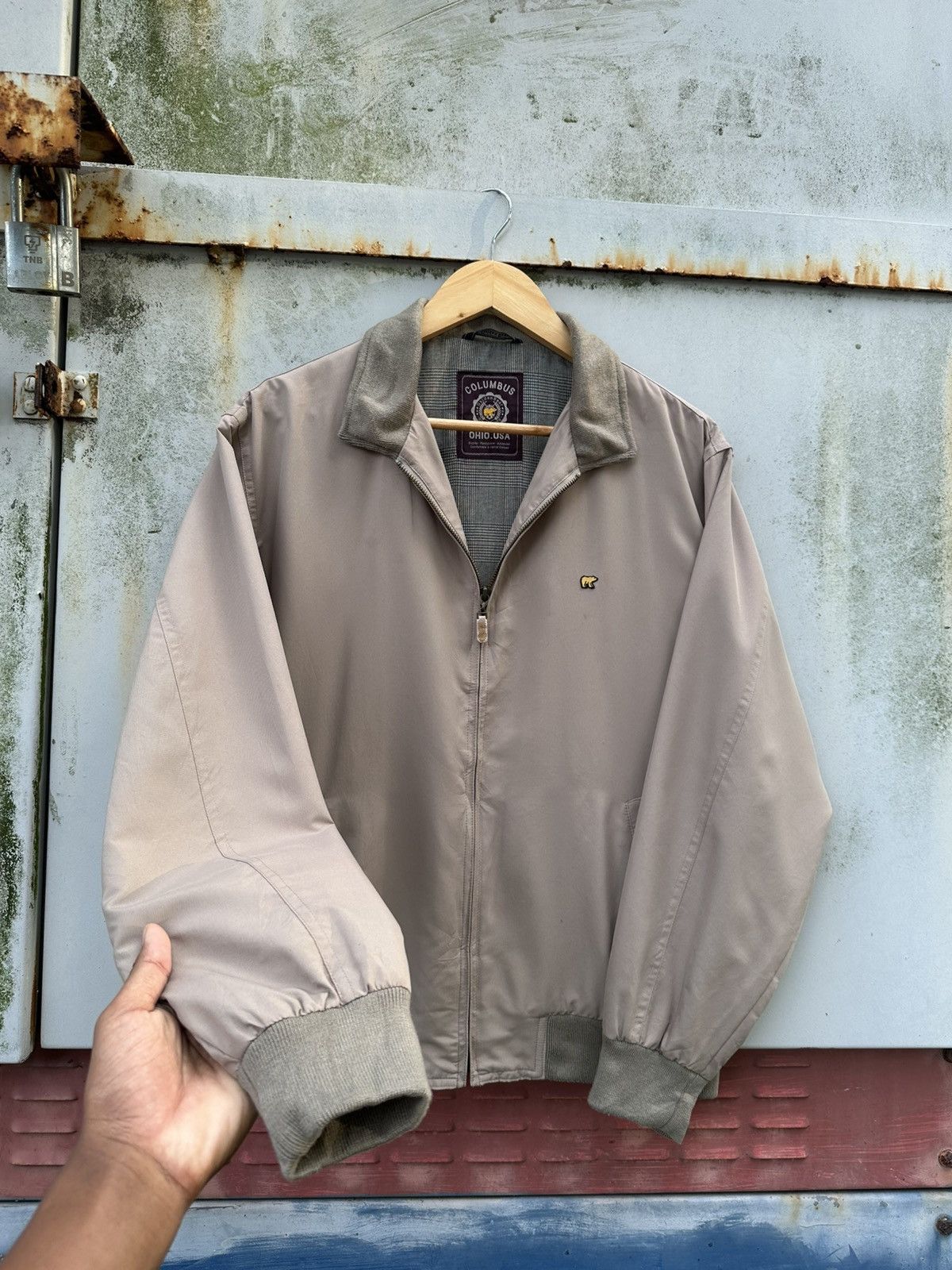 Golden Bear 👹Vintage Golden Bear Bomber Jacket Size US M / EU 48-50 / 2 - 6 Thumbnail
