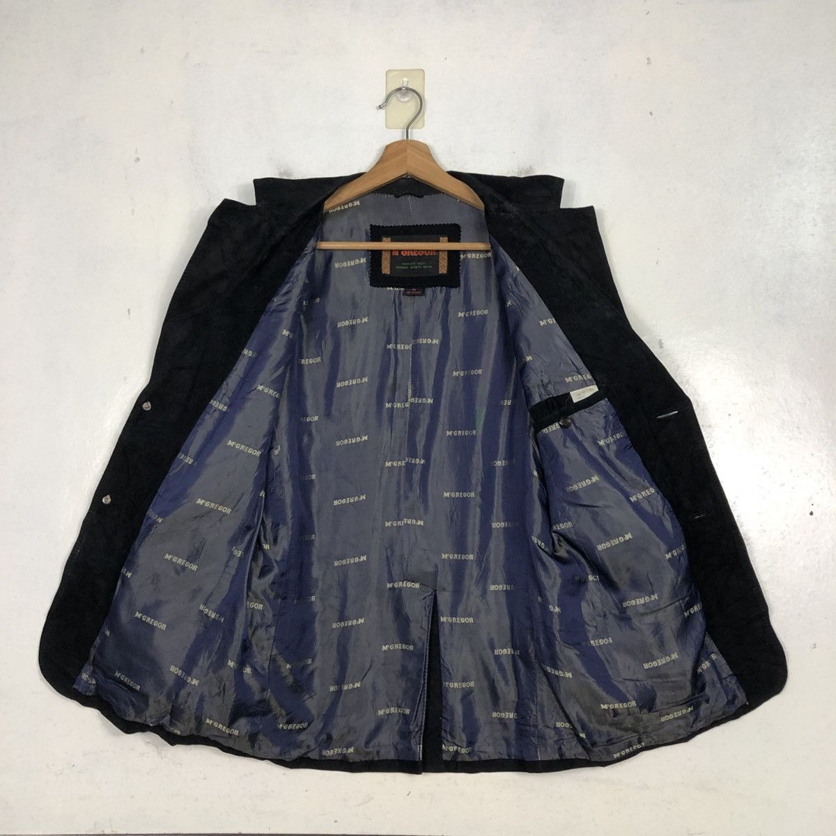 Japanese Brand Vintage Genuine Leather Jacket Mc Gregor Issey Miyake Size US M / EU 48-50 / 2 - 15 Thumbnail