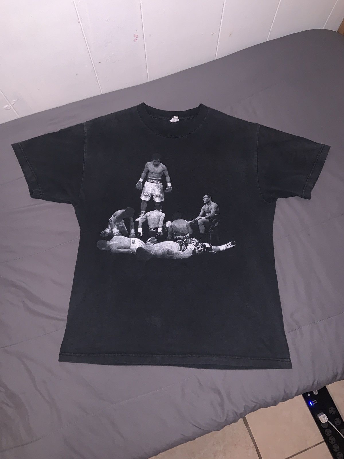 Alstyle Vintage 00’ Manny Pacquiao Boxing T - Size L Size US L / EU 52-54 / 3 - 1 Thumbnail