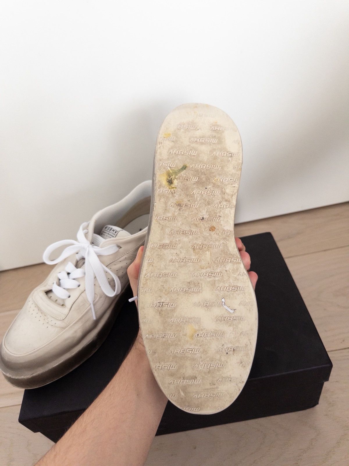 Misbhv Misbhv city sneaker in milk/black colour Size US 9.5 / EU 42-43 - 5 Thumbnail