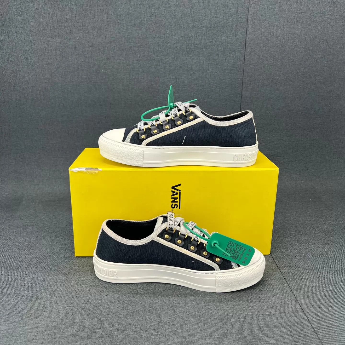 Dior Dior Walk black and white Size US 5.5 / IT 35.5 - 4 Thumbnail