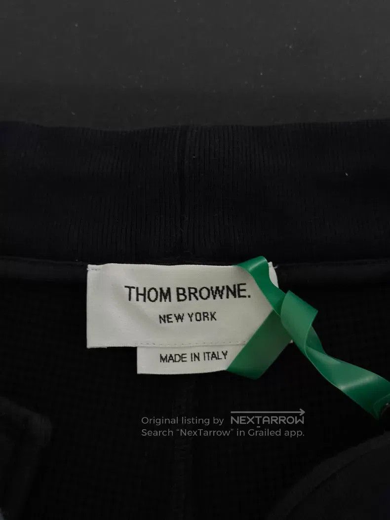 Thom Browne Thom Browne size 3 Navy Blue Waffle Sweatpants Size US 30 / EU 46 - 4 Thumbnail