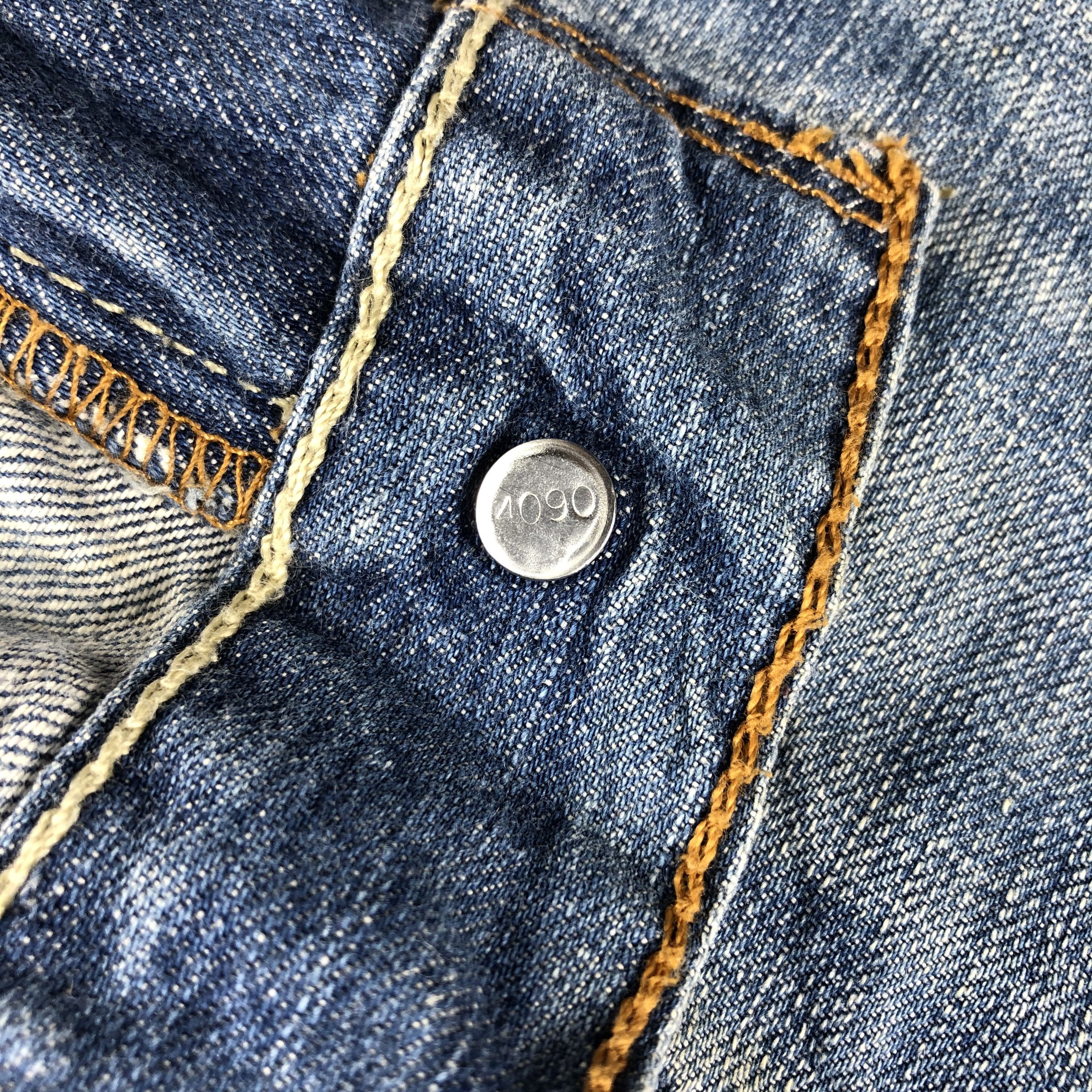Levi's Vintage Blue Wash Levis 505 Jeans-J2171 Size US 33 - 10 Thumbnail