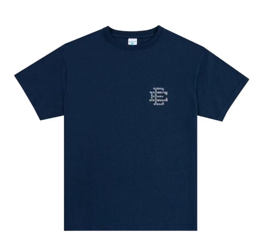 Eric Emanuel Eric Emanuel navy Swarovski crystals shirt large Size US L / EU 52-54 / 3 - 1 Thumbnail