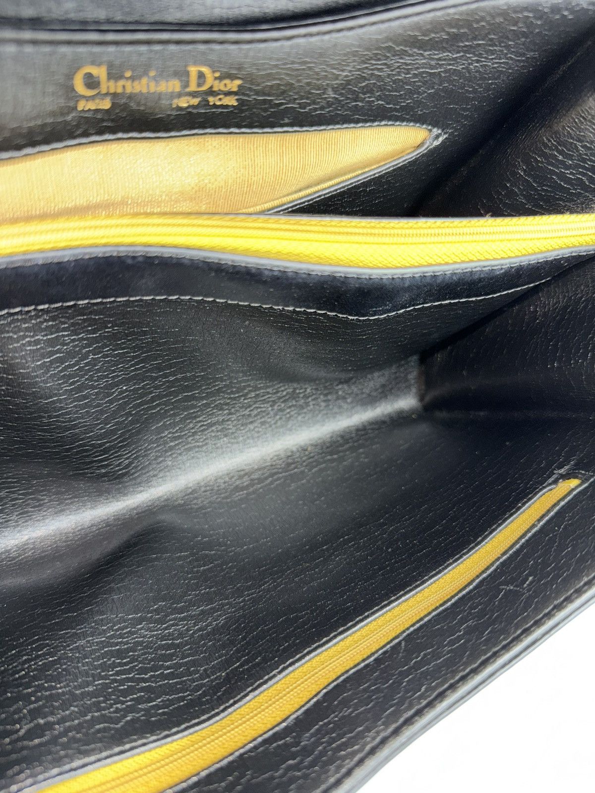 Dior Vintage 70s Dior box calf leather shoulder bag Size ONE SIZE - 19 Thumbnail