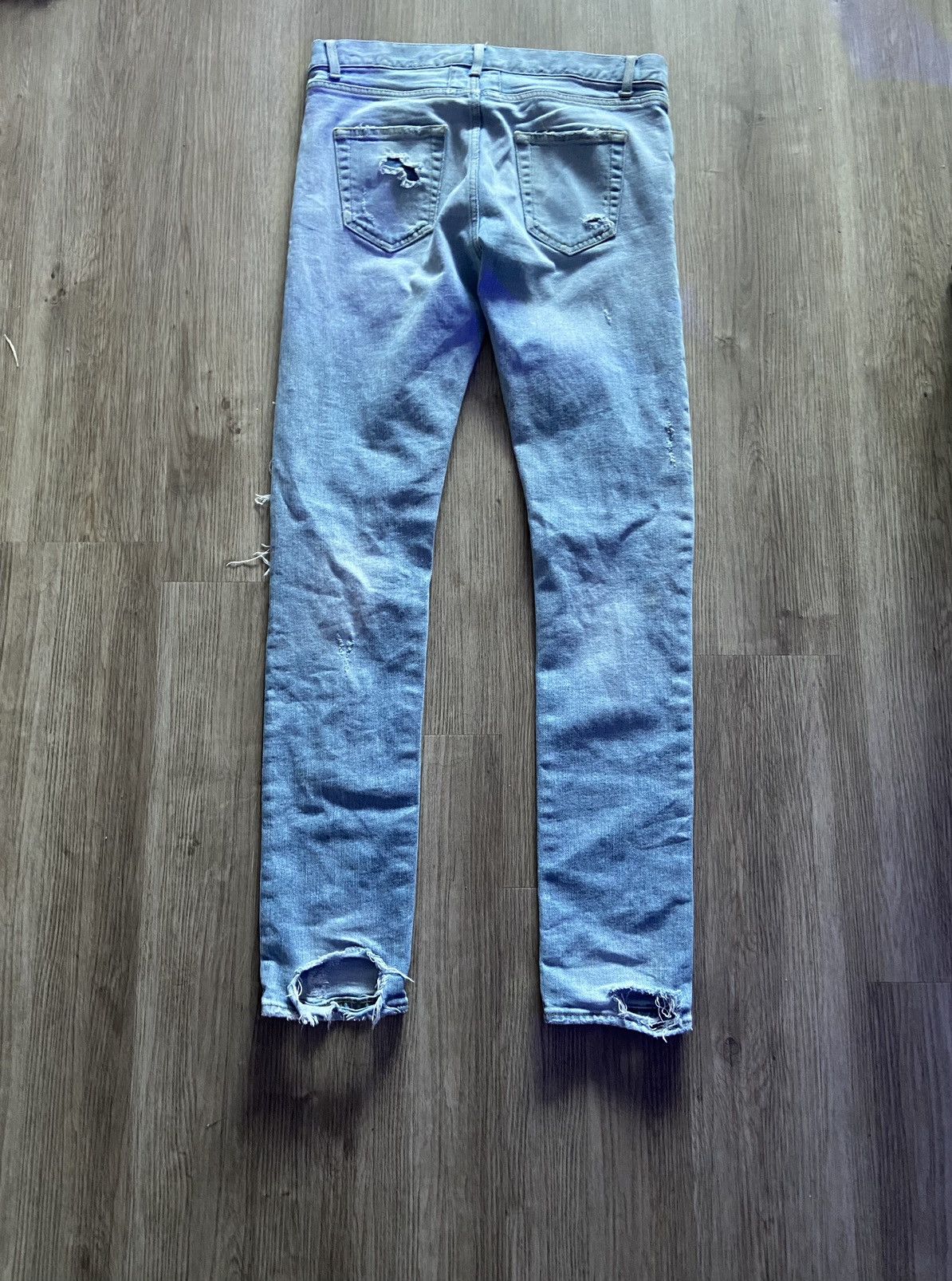 Saint Laurent Paris Saint laurent D02 crash denim Size US 31 - 3 Thumbnail