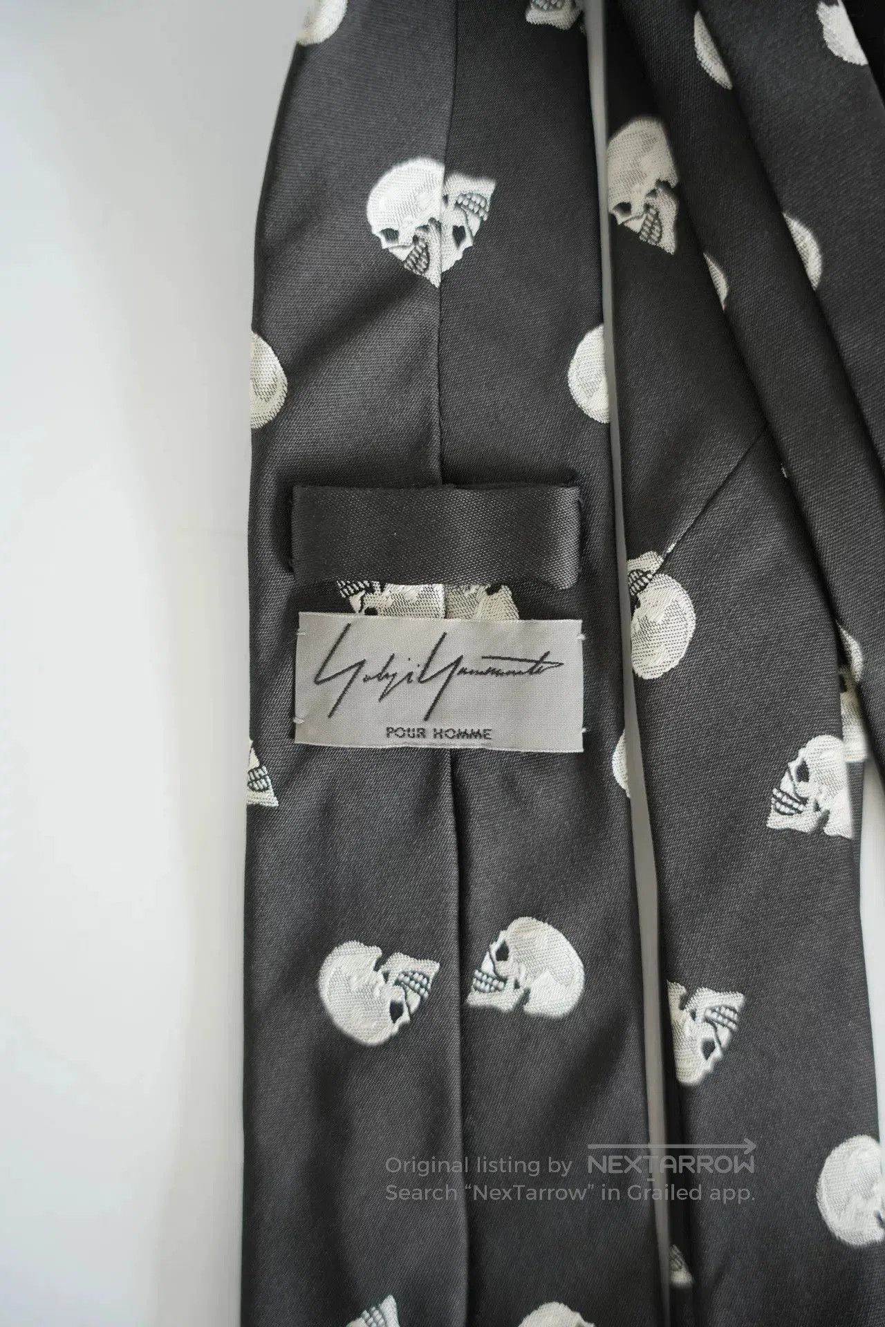 Yohji Yamamoto yohji yamamoto skull print silk tie. Size ONE SIZE - 3 Thumbnail