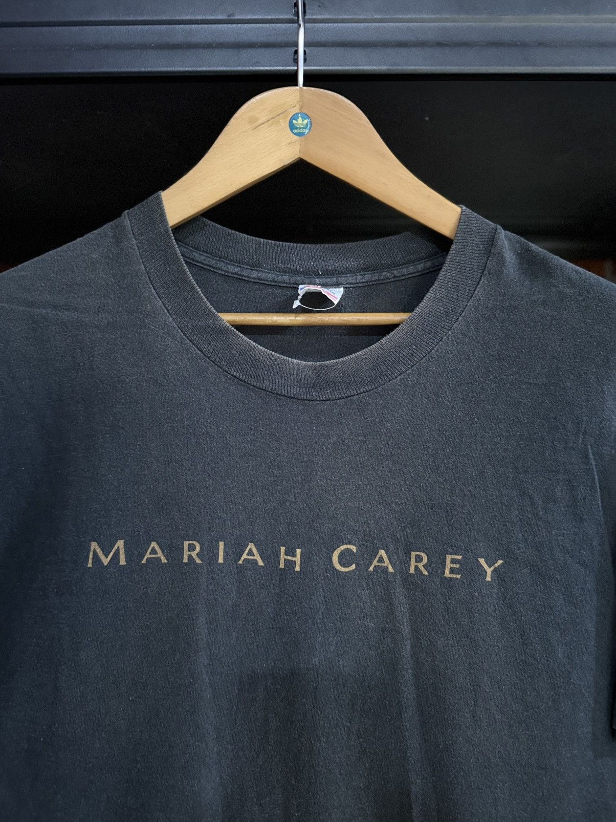 Band Tees Thrashed Vintage 90s Mariah Carey X Kose Promotional Tee Size US L / EU 52-54 / 3 - 3 Thumbnail