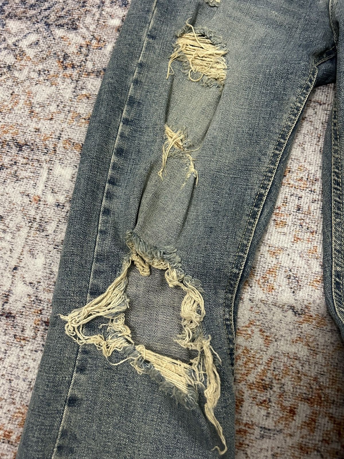 Andersson Bell Anderson Bell Scandinavia Distressed Buttom zipper Jeans Size US 29 - 7 Thumbnail