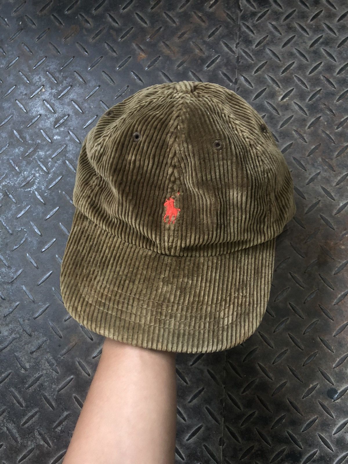 Polo Ralph Lauren Rare Vintage Polo Ralph Lauren Corduroy Hat Size ONE SIZE - 2 Thumbnail