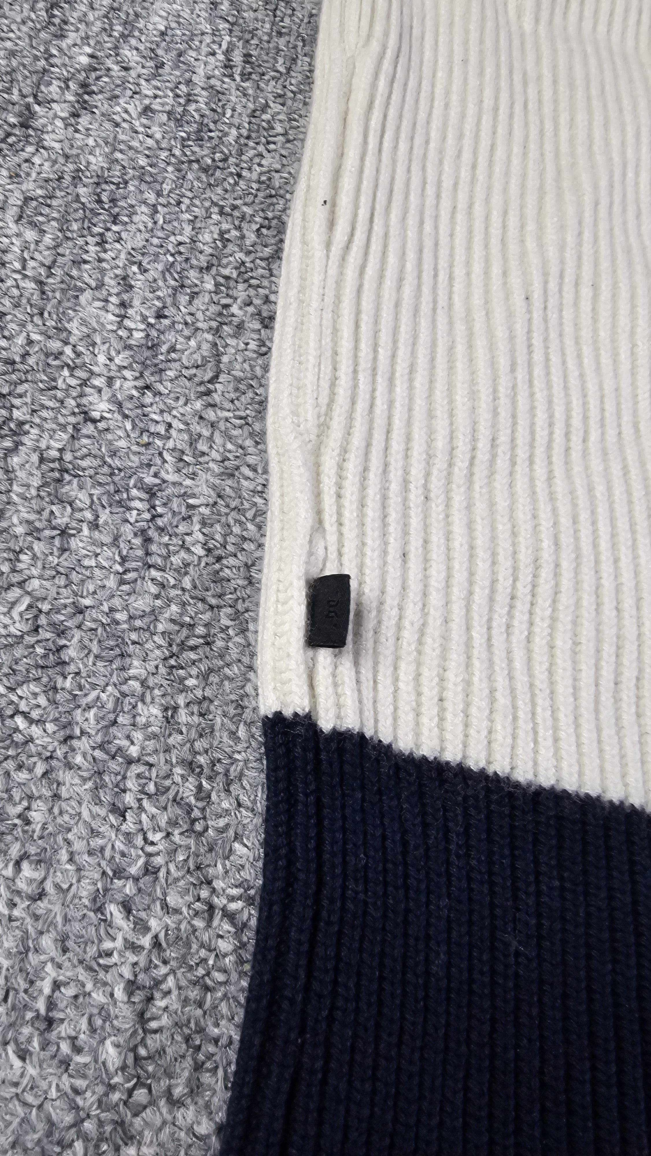 J.Lindeberg J.Lindeberg Ivan Colorblock Wool Blend Crewneck Sweater L Size US L / EU 52-54 / 3 - 6 Thumbnail