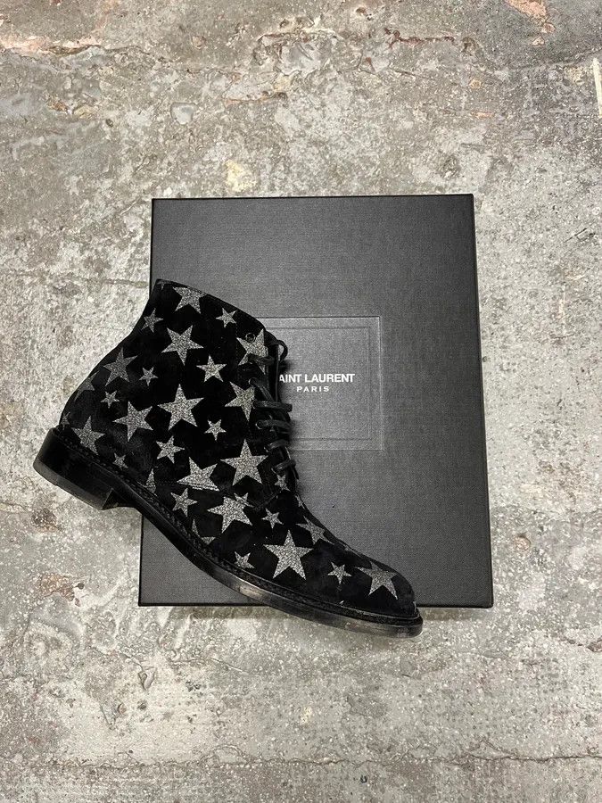 Saint Laurent Paris SS2015 Saint Laurent Lolita Star Boots Size US 8 / EU 41 - 2 Thumbnail