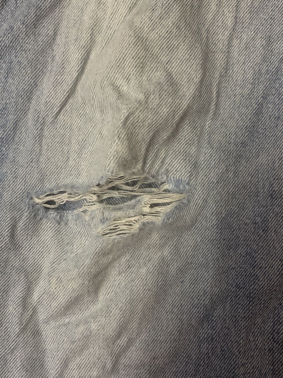 Diesel Diesel Loiku Distressed Flare Denim Jeans Size US 34 / EU 50 - 4 Thumbnail