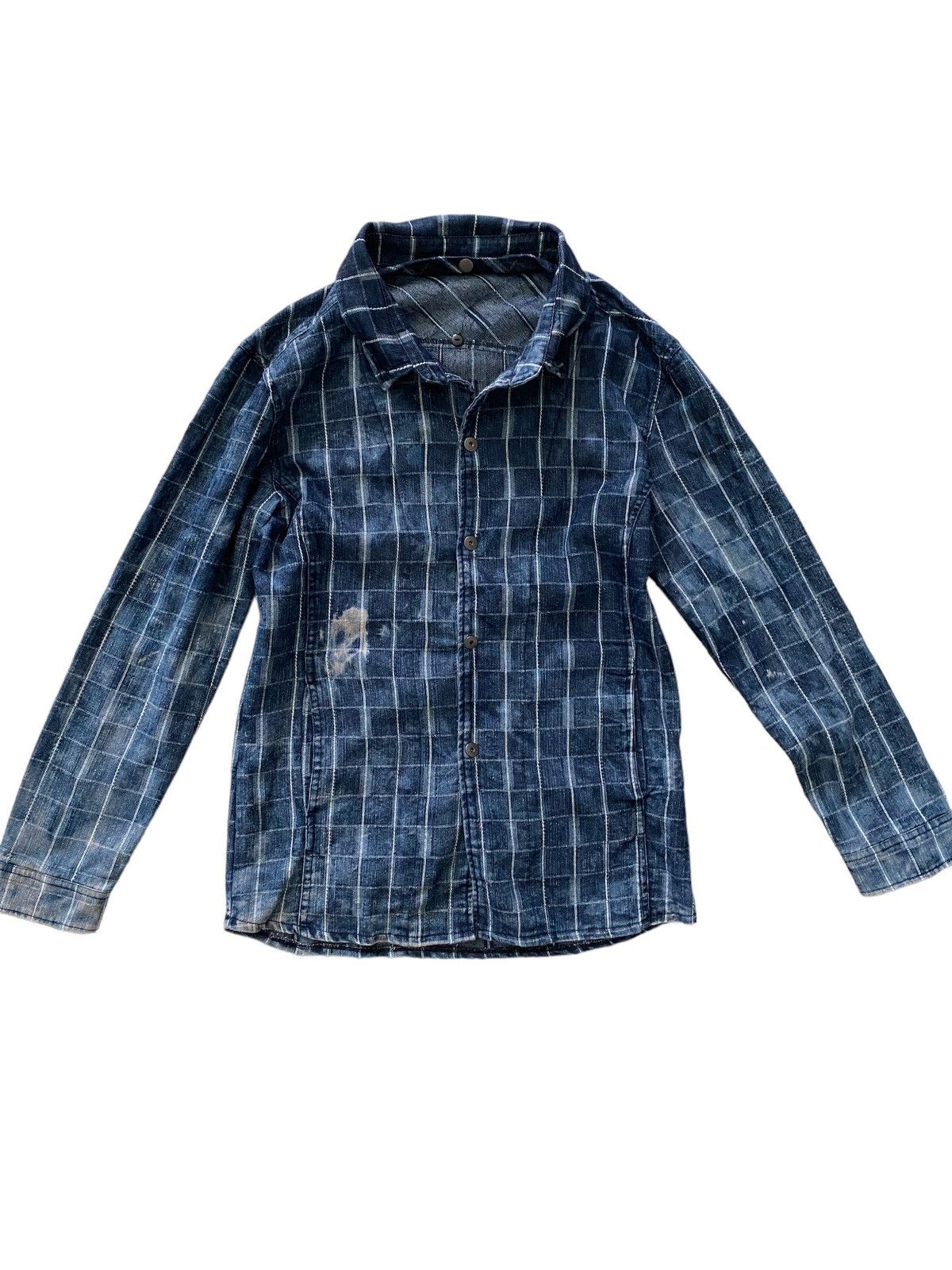 Blue Blue Japan × Japanese Brand Vintage Japanese 🇯🇵 patchwork Shirt Kapital design style Size US M / EU 48-50 / 2 - 5 Thumbnail