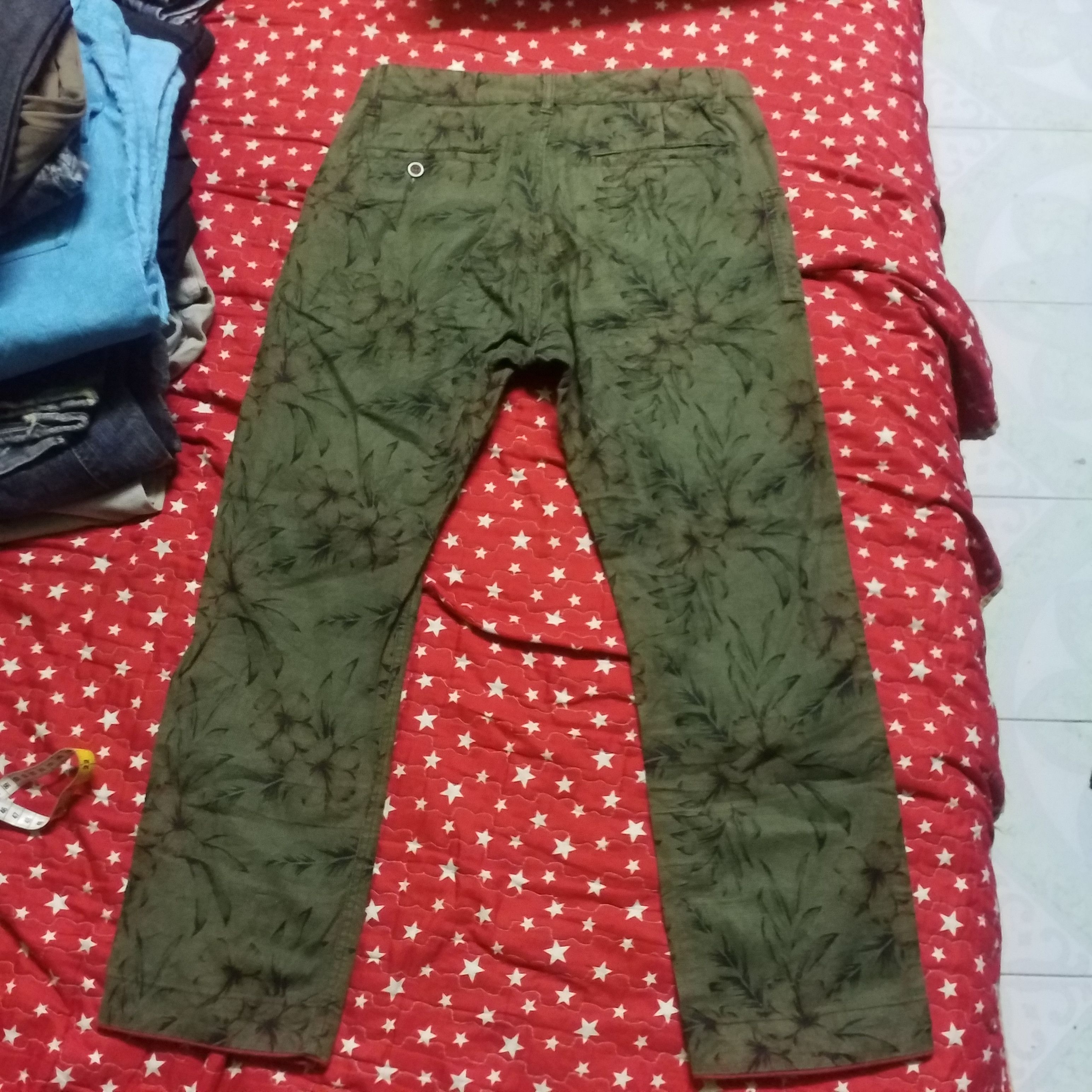 Japanese Brand hawaii pant with flower ovp overprint Size 32" / US 10 / IT 46 - 4 Thumbnail