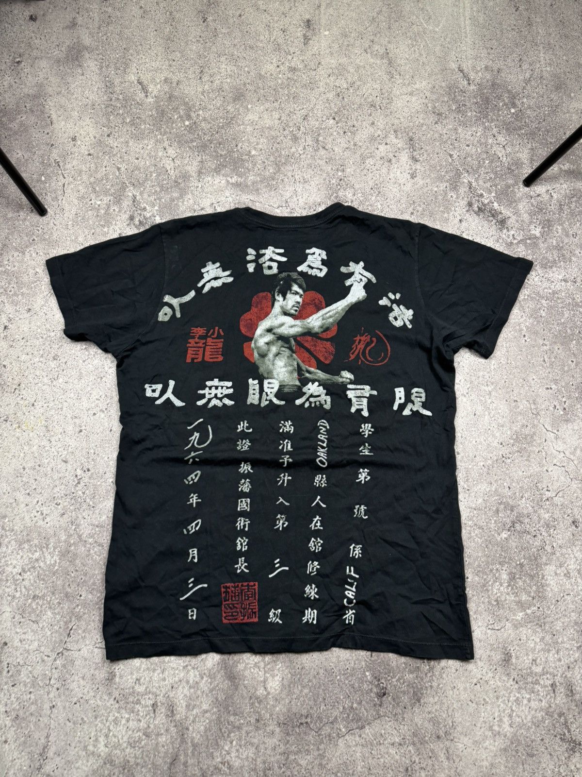 Stussy × Vintage Vintage Stussy Bruce Lee Tshirt | Grailed