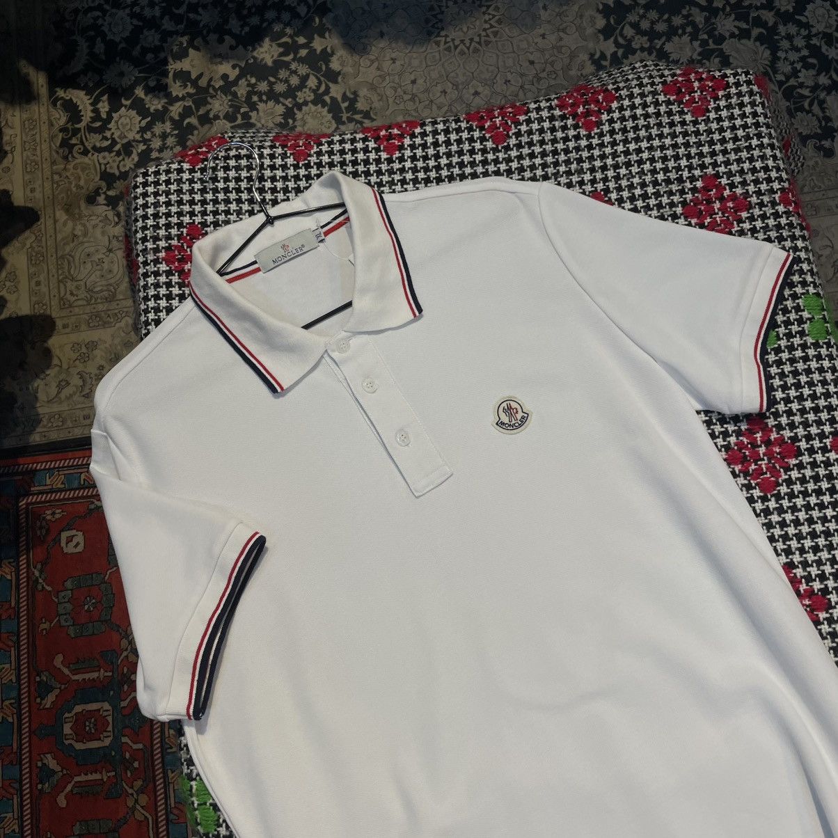 Moncler Moncler Polo Size US XL / EU 56 / 4 - 2 Thumbnail