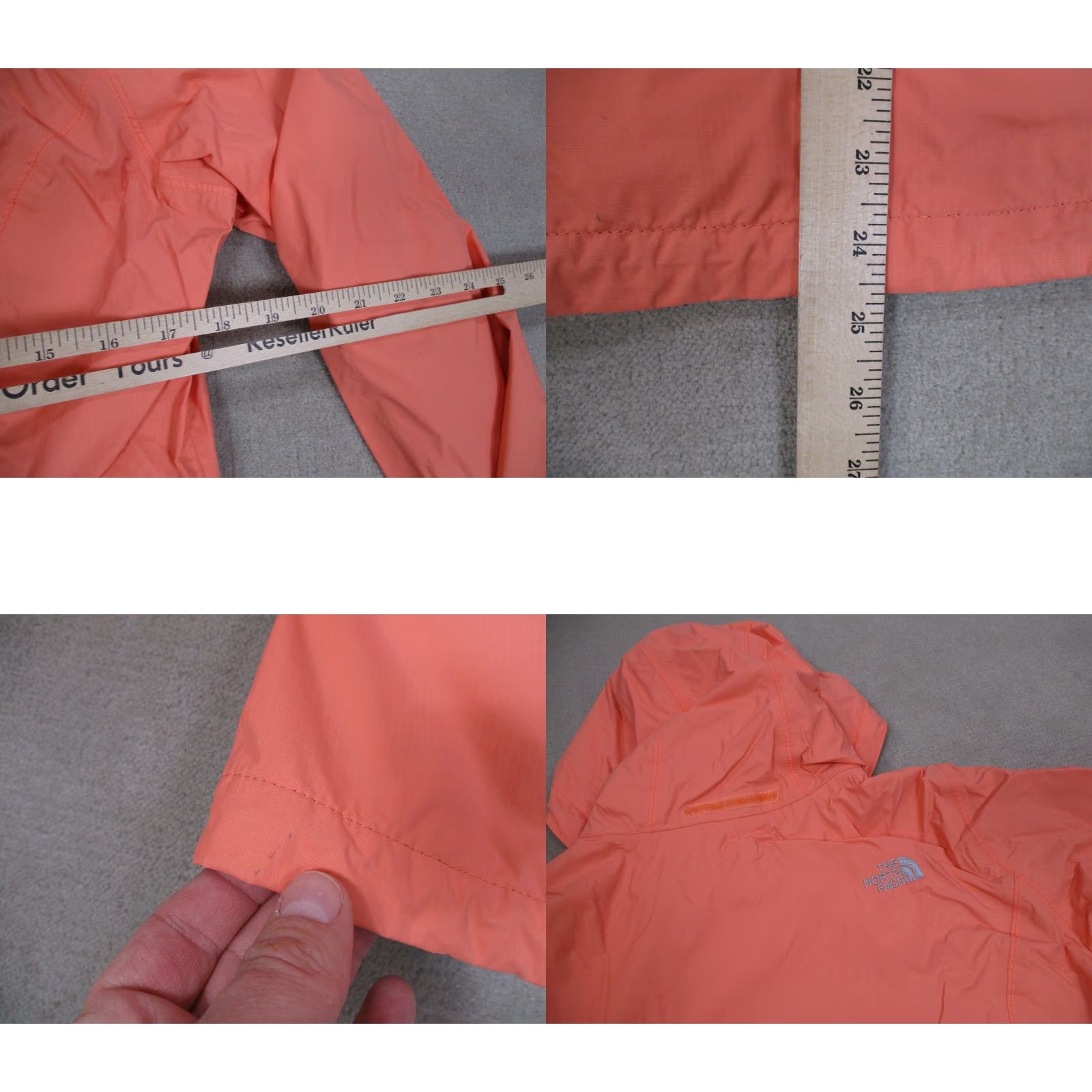 The North Face The North Face Jacket Womens M Orange Windbreaker Outdoors Size M / US 6-8 / IT 42-44 - 8 Thumbnail