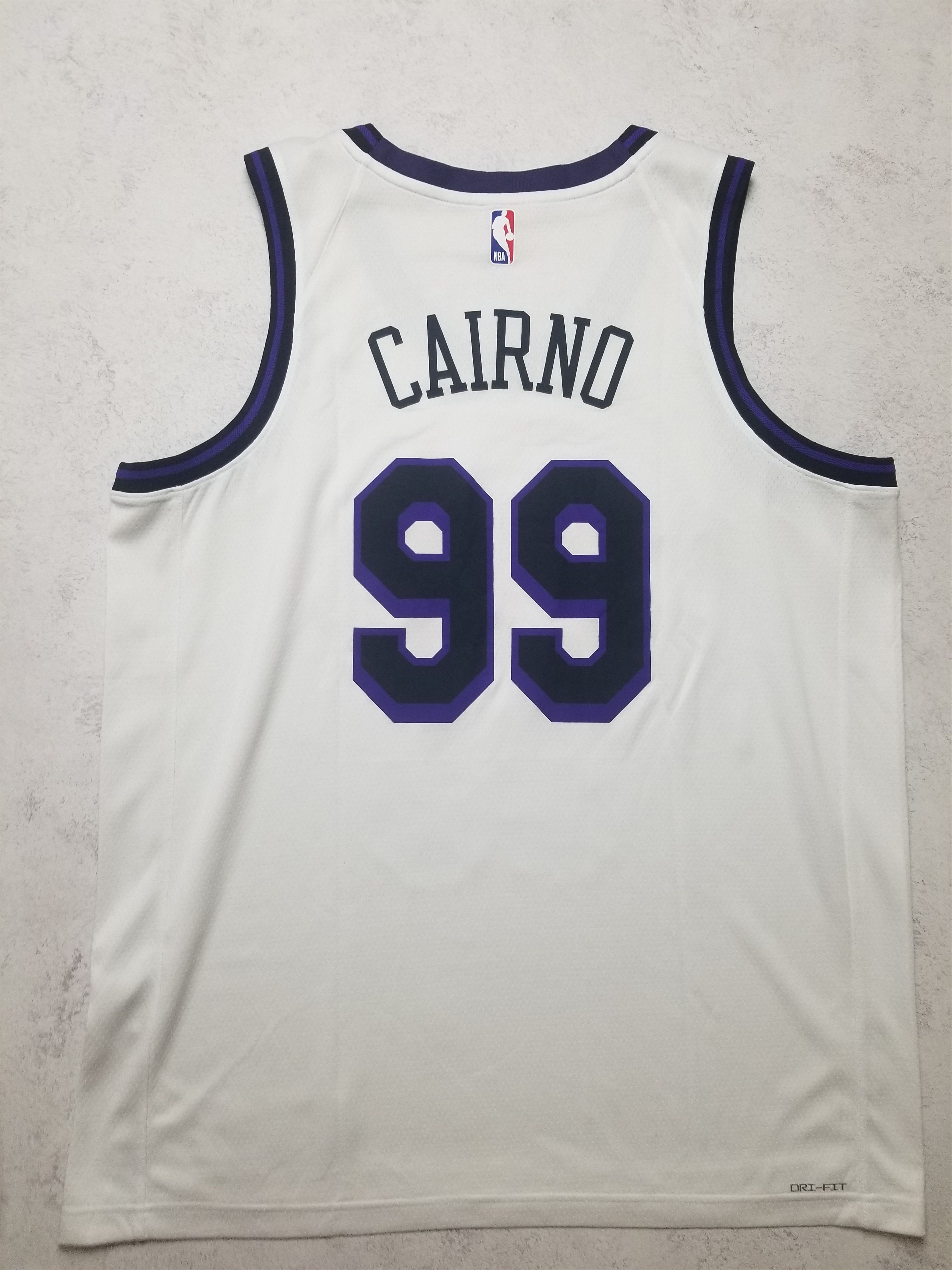 Nike Nike Los Angeles Lakers #99 Cairno NBA City Edition Jersey Size US XL / EU 56 / 4 - 2 Thumbnail