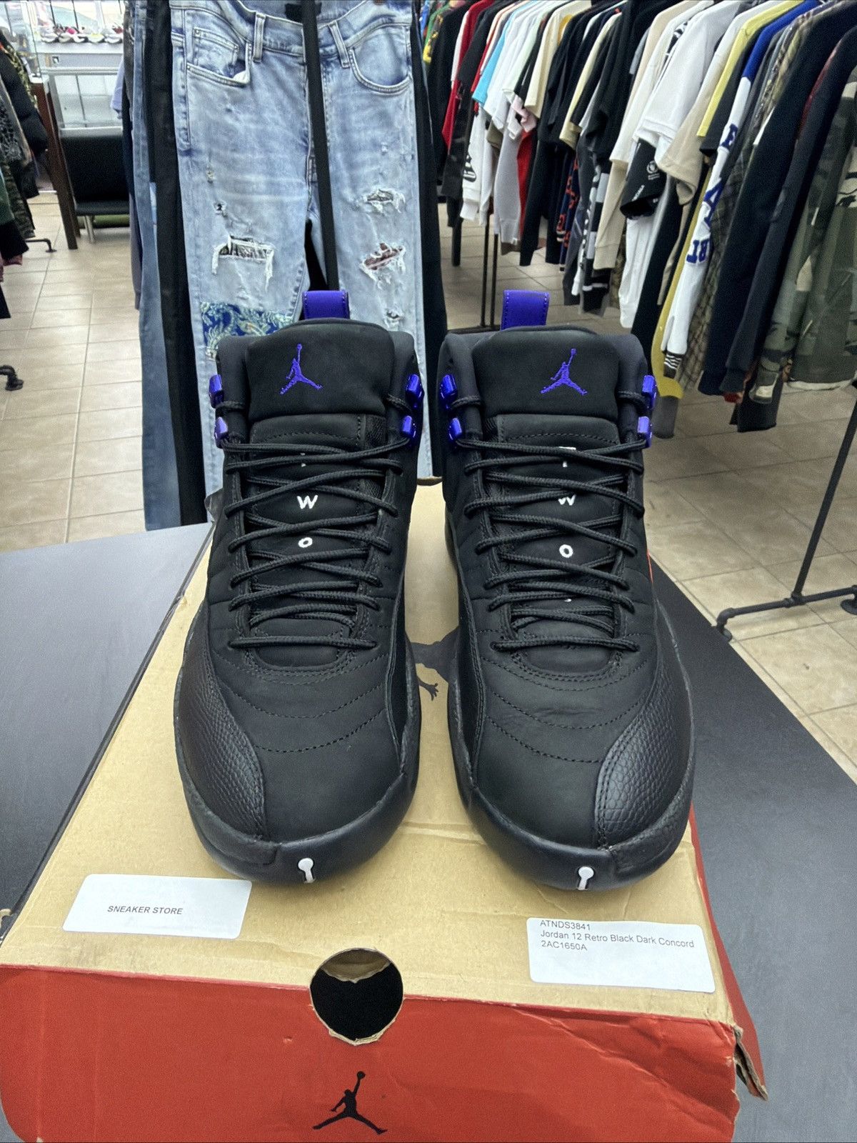 Jordan Brand Size 10.5 - Air Jordan 12 Retro Dark Concord Used OG All Size US 10.5 / EU 43-44 - 6 Thumbnail