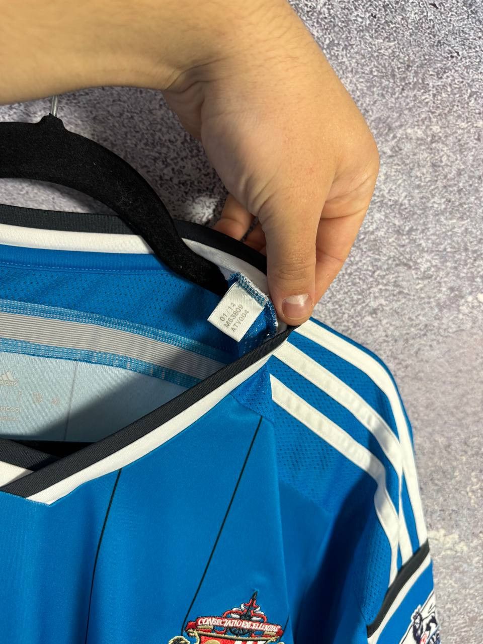 Adidas Vintage Sunderland 2014/15 Adidas Soccer Jersey Size US L / EU 52-54 / 3 - 11 Thumbnail