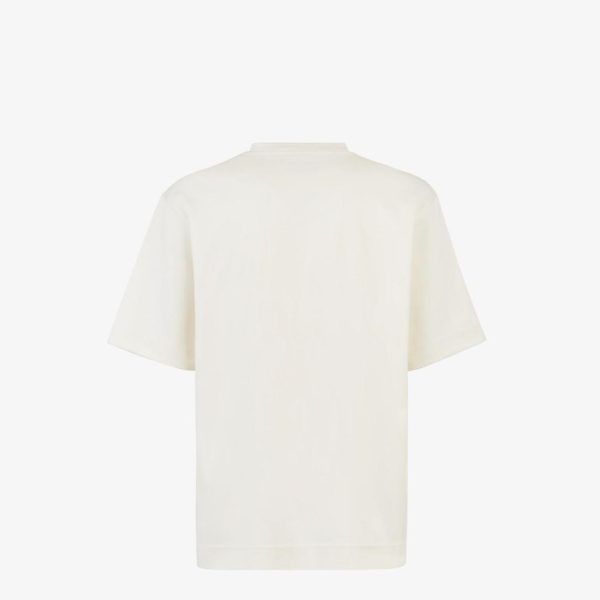 Fendi o1loc1c0824 T-Shirt in White Size US M / EU 48-50 / 2 - 2 Thumbnail