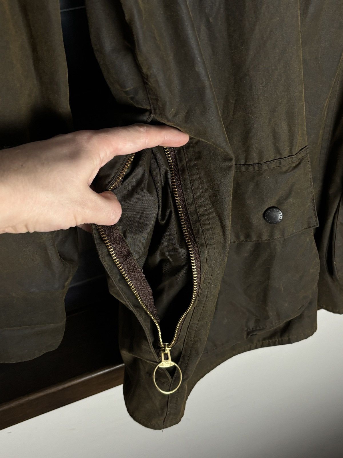Barbour Set Barbour A830 Beaufort Wax Jacket + A855 Zip-In Vest Size US L / EU 52-54 / 3 - 4 Thumbnail