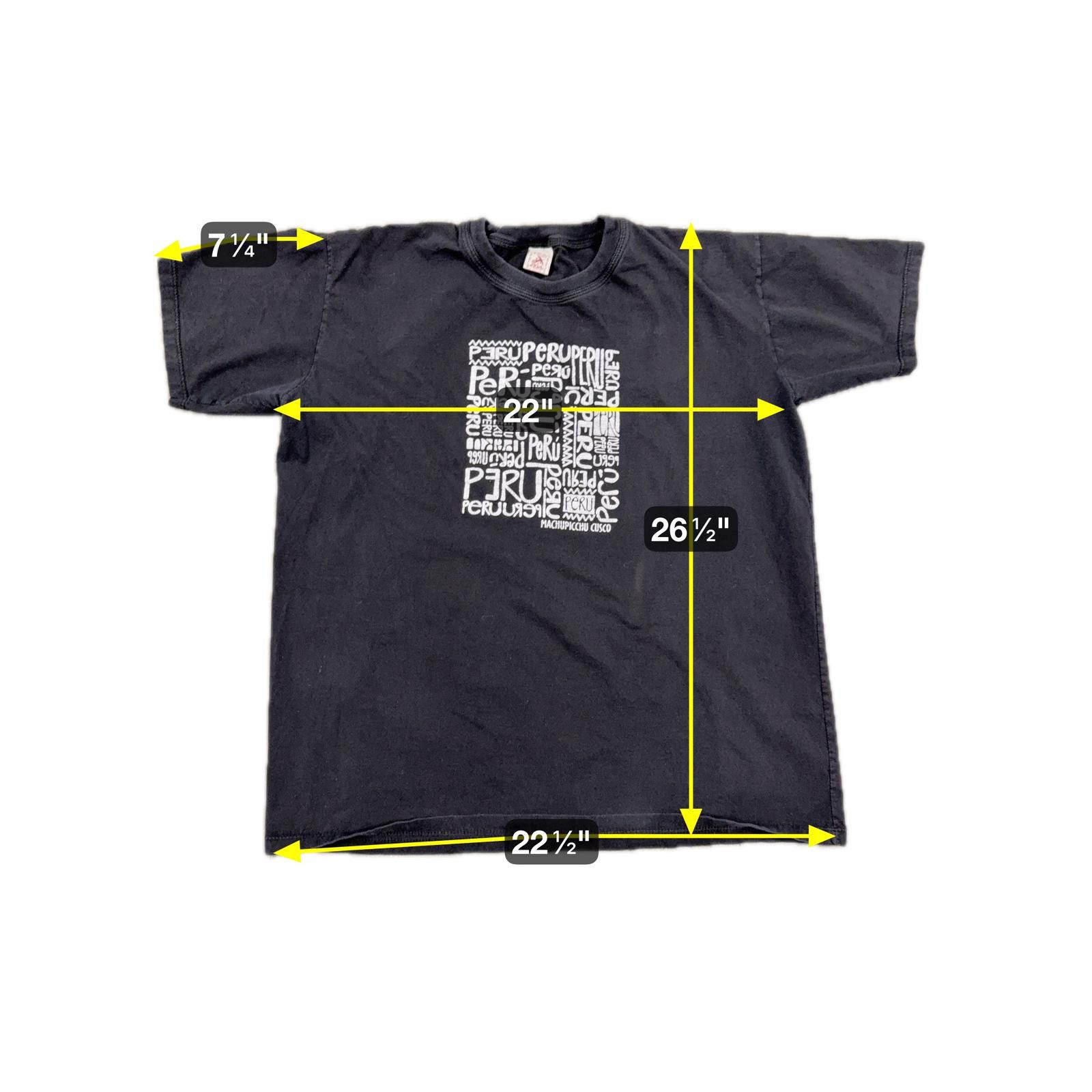 Designer Authentic Inca Peru Cusco Machu Picchu T-Shirt 2XL Size US XXL / EU 58 / 5 - 5 Thumbnail