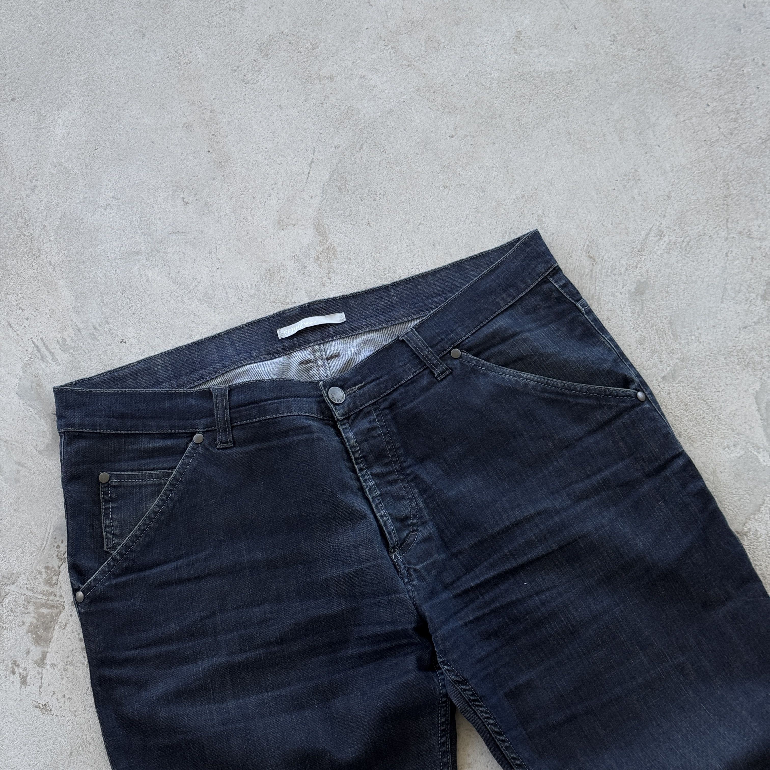 Gianfranco Ferre Gianfranco Ferre Ittierre Vintage Dark Wash Denim Jeans 54 Size US 38 / EU 54 - 5 Thumbnail