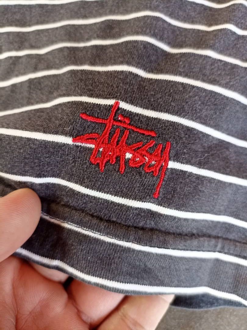 Stussy STUSSY StripeD Shirt Size US L / EU 52-54 / 3 - 8 Thumbnail