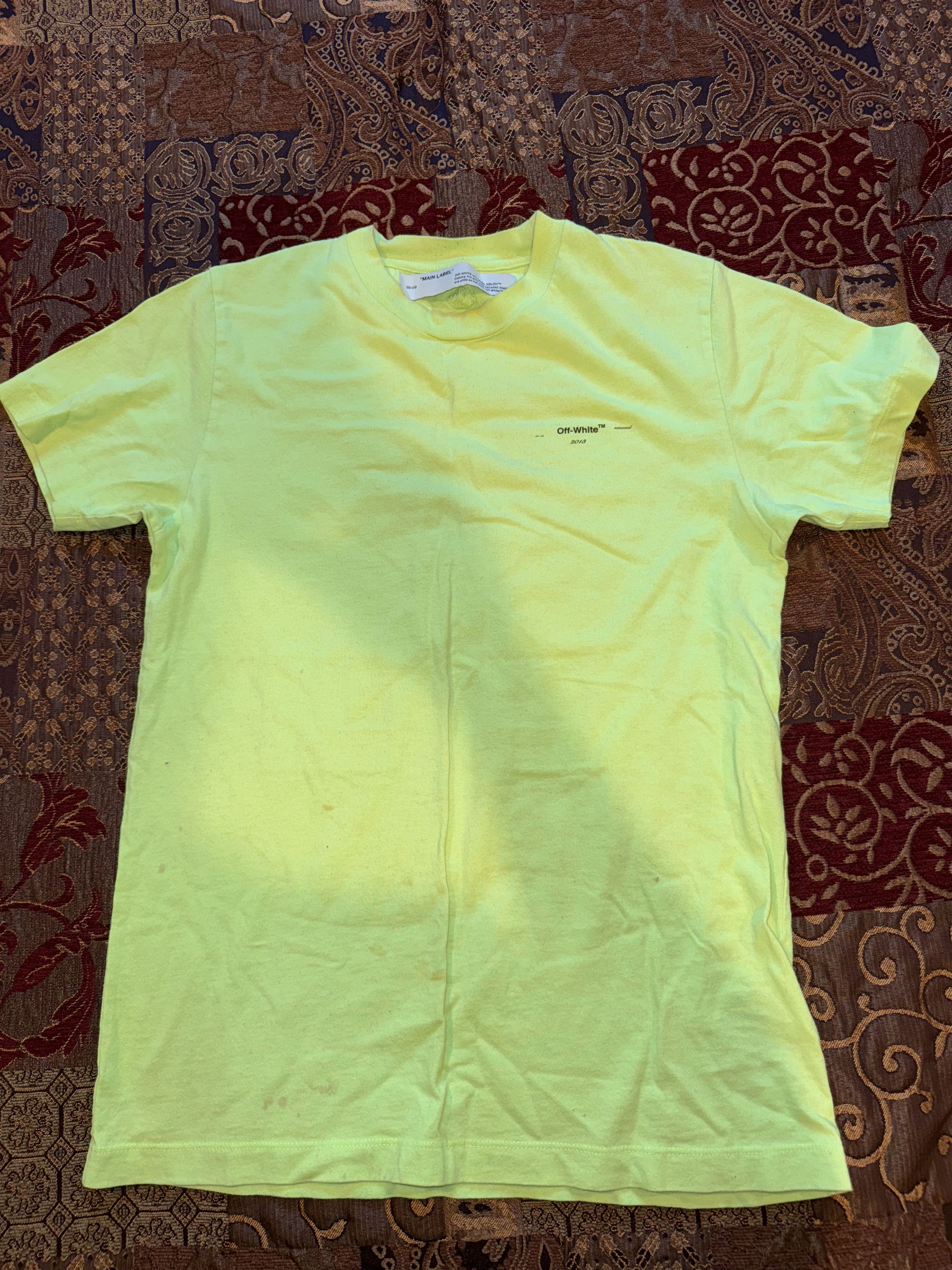 Off-White 2013 X t-shirt Size US S / EU 44-46 / 1 - 1 Thumbnail