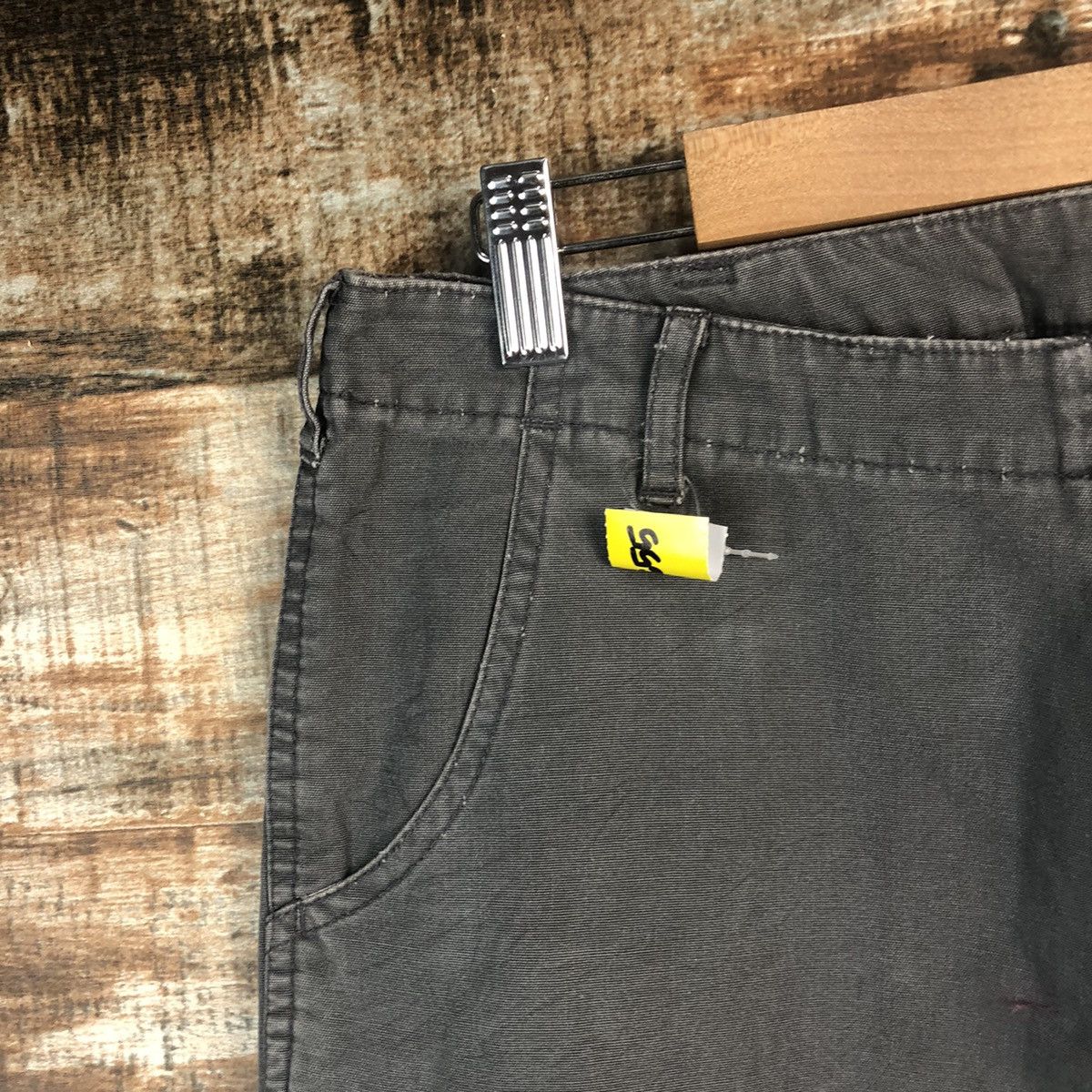 Japanese Brand DL Japanese Brand Gray Cargo Multipocket Pants #C655 Size US 27 - 7 Thumbnail
