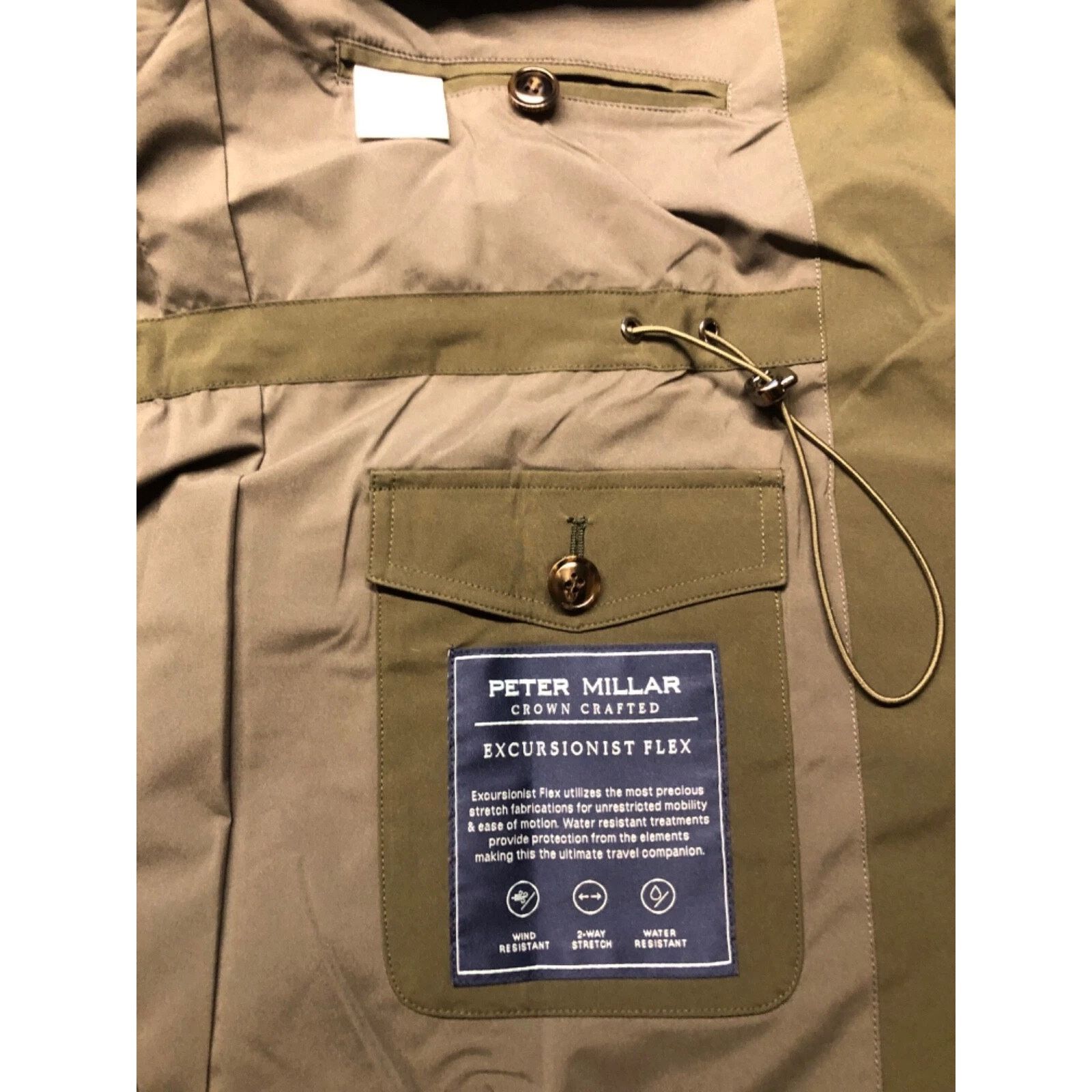 Peter Millar Peter Millar XL Excursionist Flex Discovery Jacket Loden NWT Size US XL / EU 56 / 4 - 7 Thumbnail