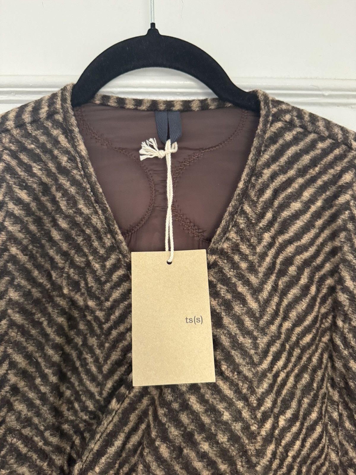 Ts(S) ts(s) Large Herringbone Quilted Cloth / Liner Buckle Jacket Size US M / EU 48-50 / 2 - 6 Thumbnail