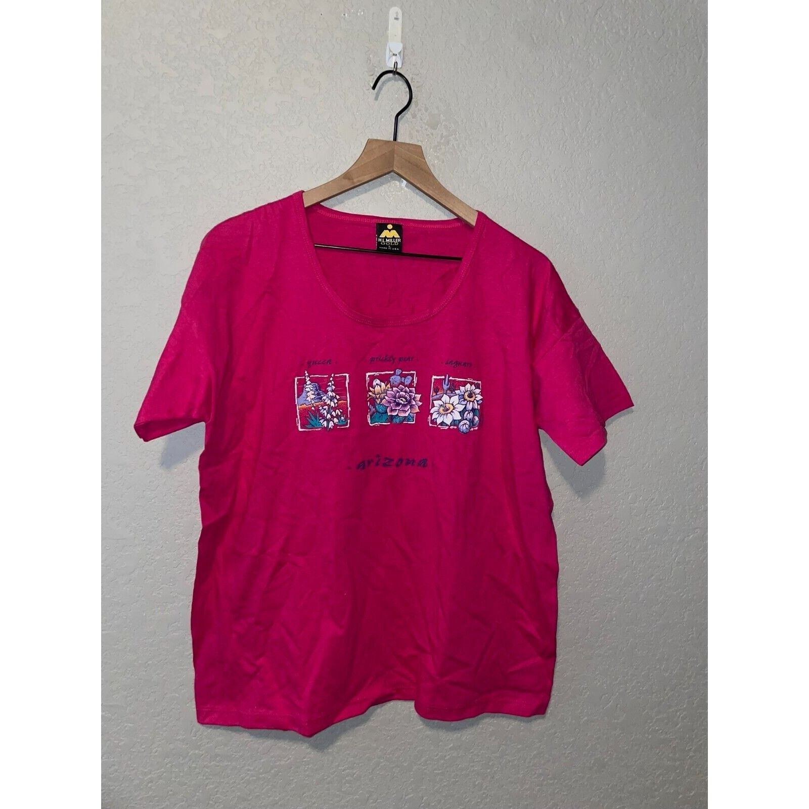 Vintage Womens Vintage Arizona Shirt Prickly Pear Cactus 1990s Size L / US 10 / IT 46 - 1 Thumbnail