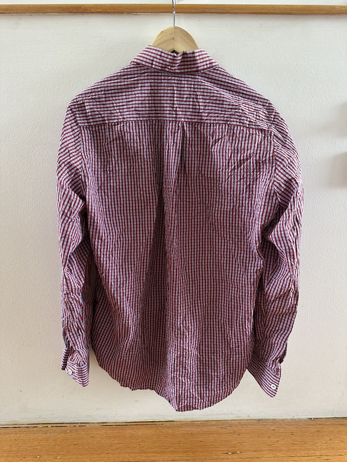 Martine Rose Martine Rose Crinkled Plaid Shirt Size US L / EU 52-54 / 3 - 3 Thumbnail