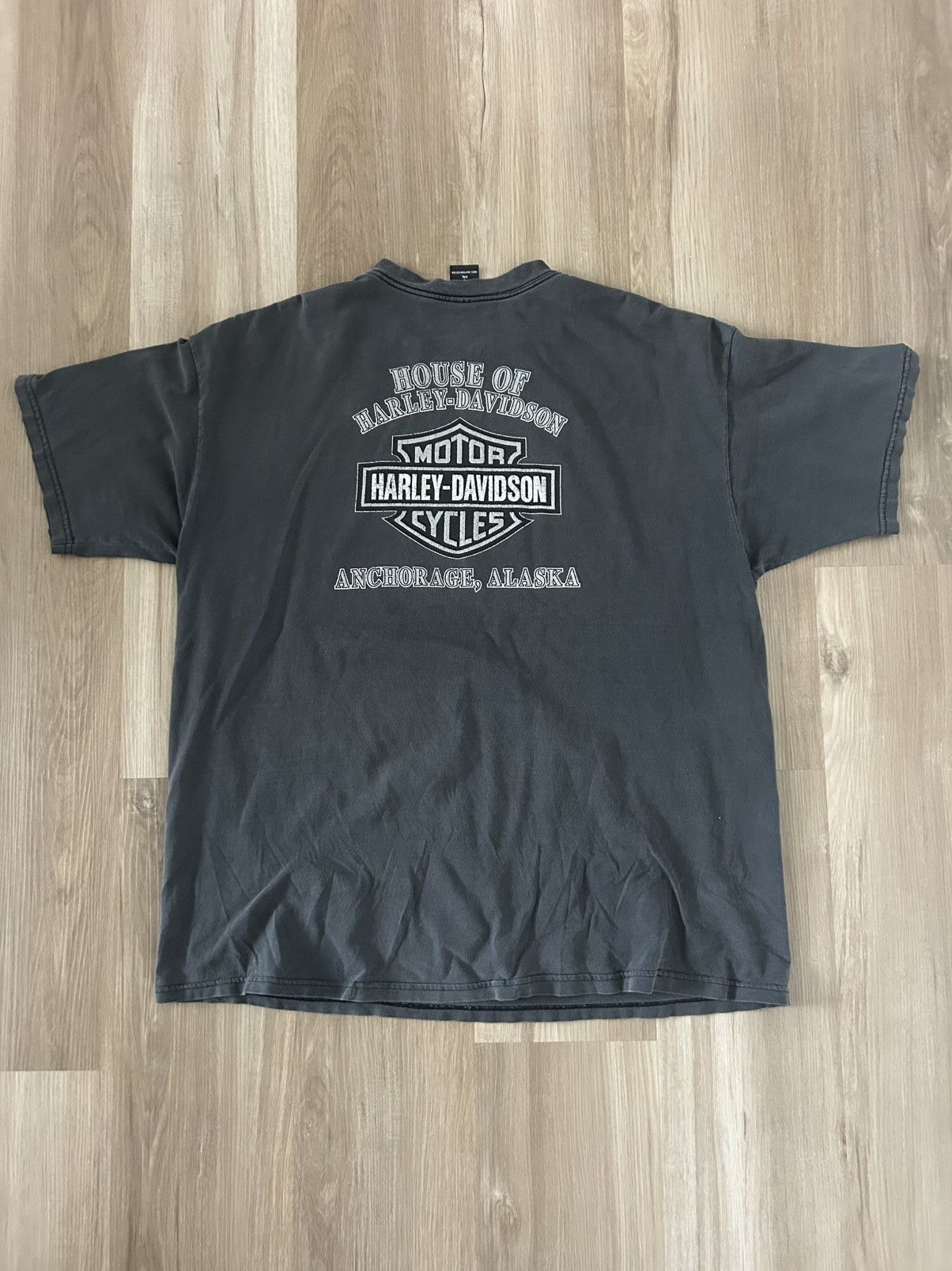 Harley Davidson Vintage Harley Davidson Snake Tee Size US XL / EU 56 / 4 - 4 Thumbnail