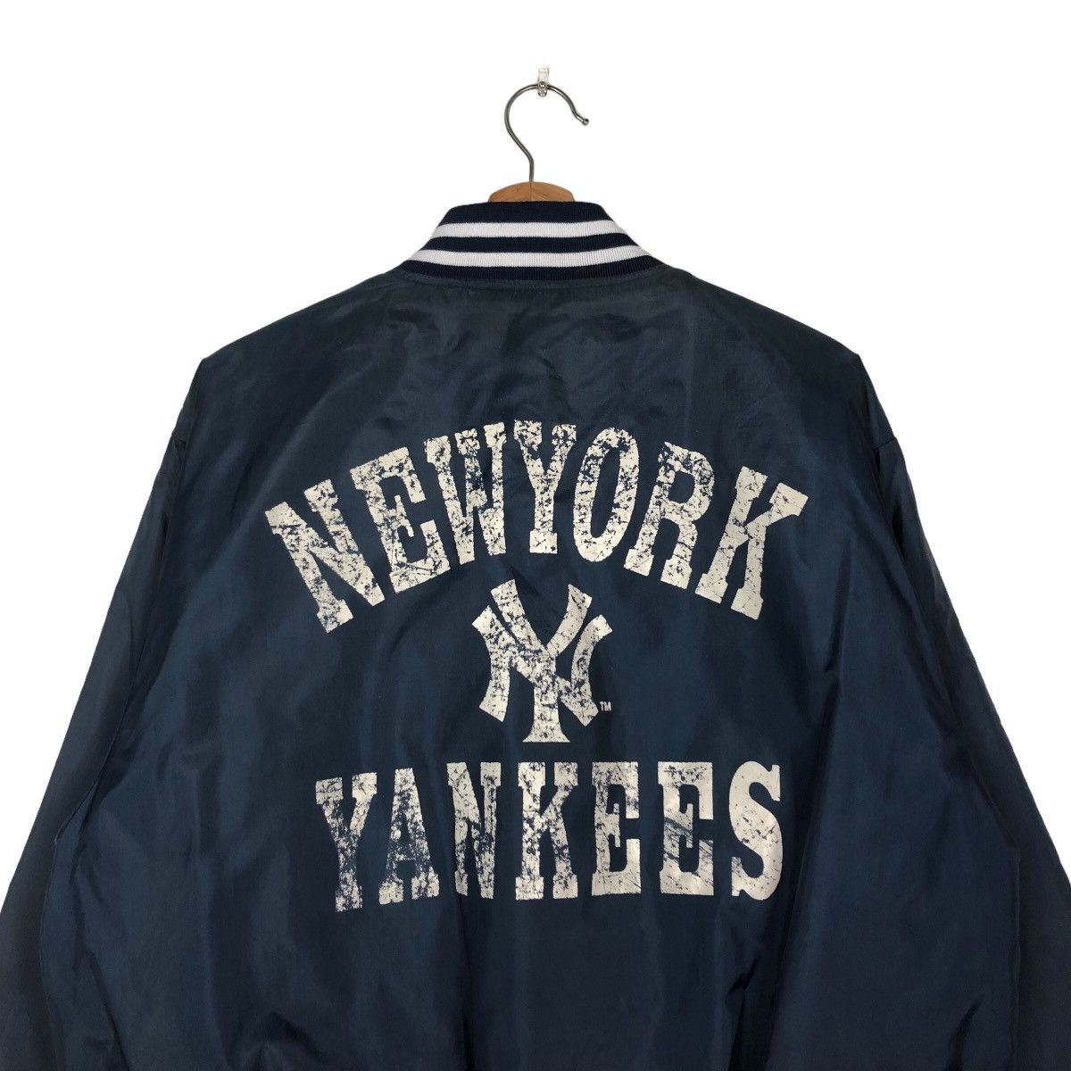 New York Yankees 🔥Vintage Chore Snap Button New York Yankees Big Logo Size US M / EU 48-50 / 2 - 9 Thumbnail