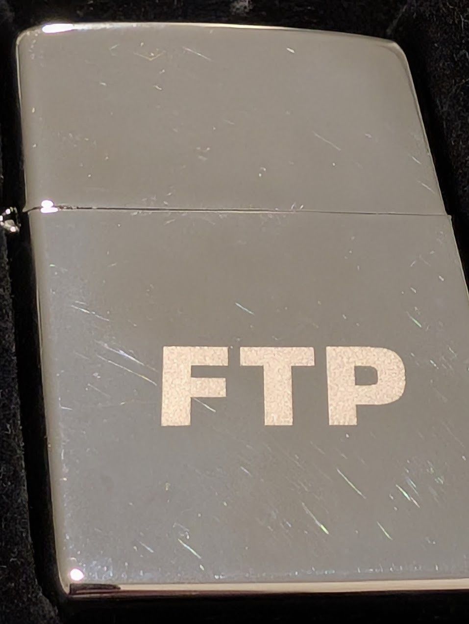 Fuck The Population FTP OG Silver Zippo Lighter *UPGRADED* Size ONE SIZE - 2 Thumbnail