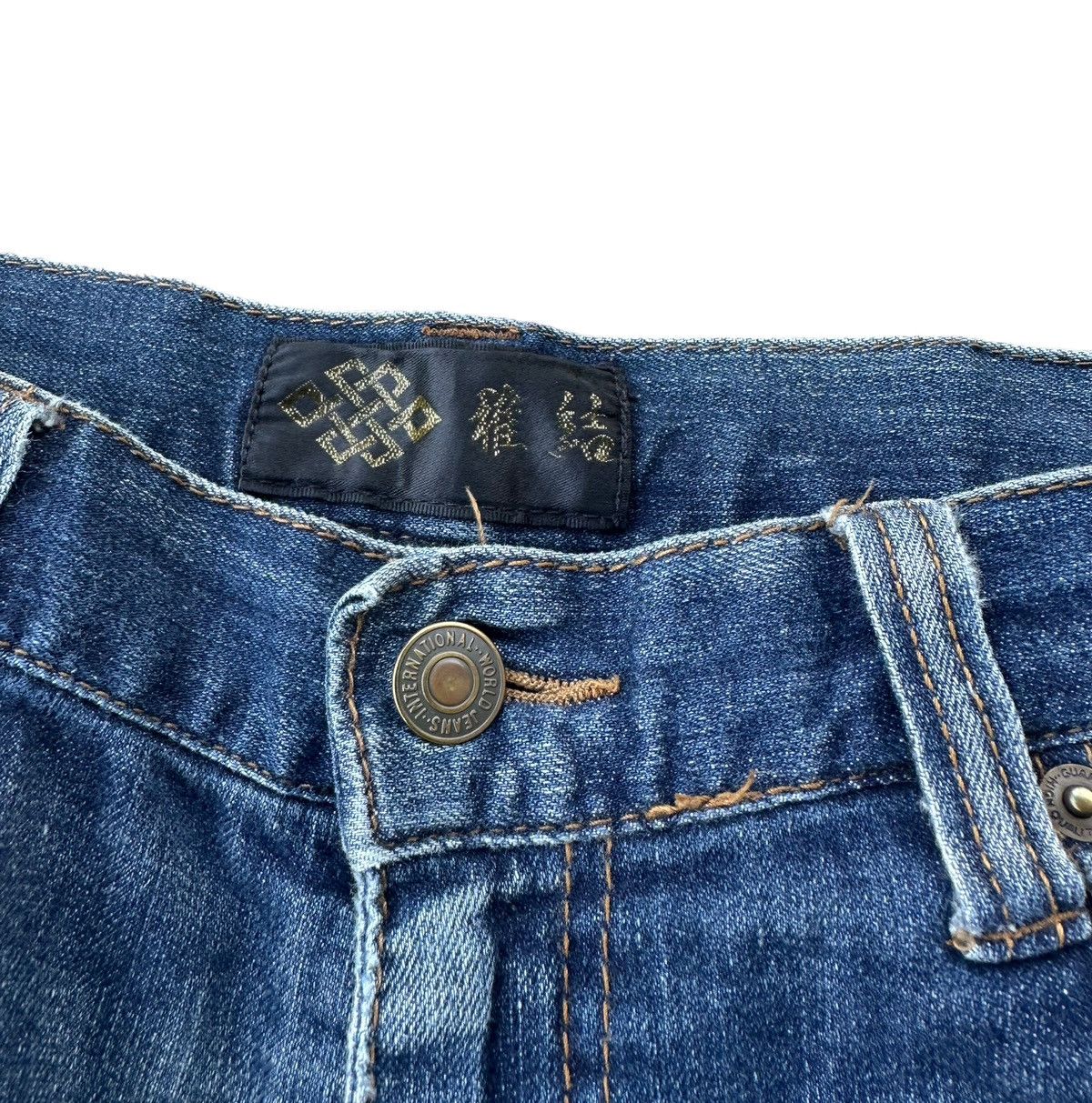 Vintage Karakuri denim jeans Size US 32 / EU 48 - 4 Thumbnail