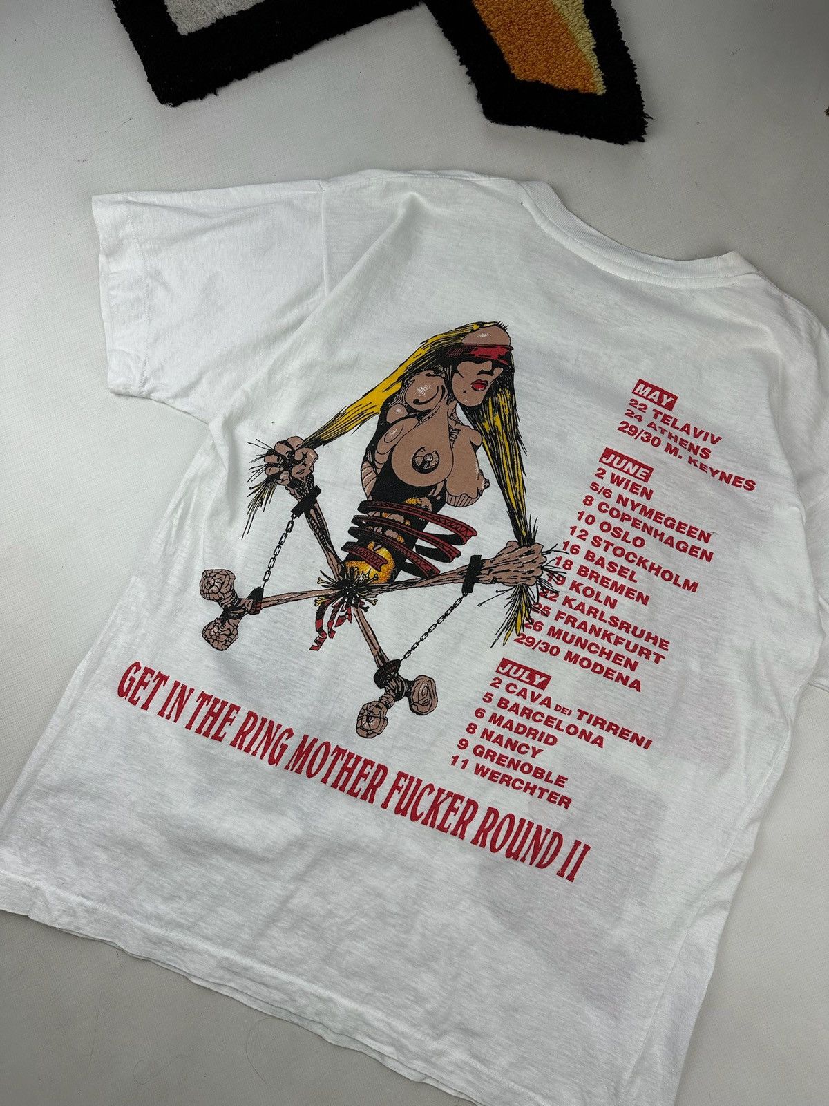 Band Tees Axl Rose Vintage Guns N Roses T Shirts Vintage Band Tees Size US XL / EU 56 / 4 - 10 Thumbnail