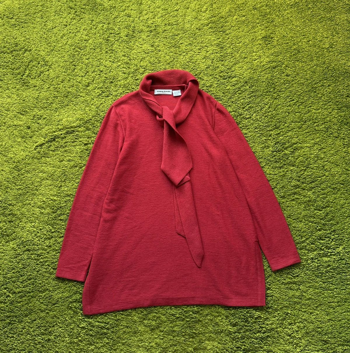 Sonia Rykiel Sonia Rykiel wool + angora sweater Size L / US 10 / IT 46 - 1 Thumbnail