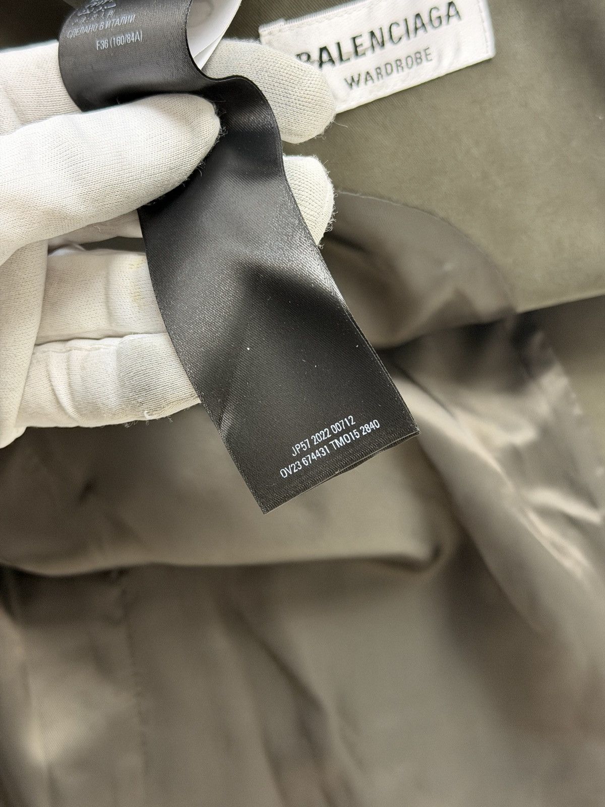 Balenciaga Balenciaga Oversized Wardrobe Stretch Fluid Tailored Blazer Size 40S - 13 Thumbnail