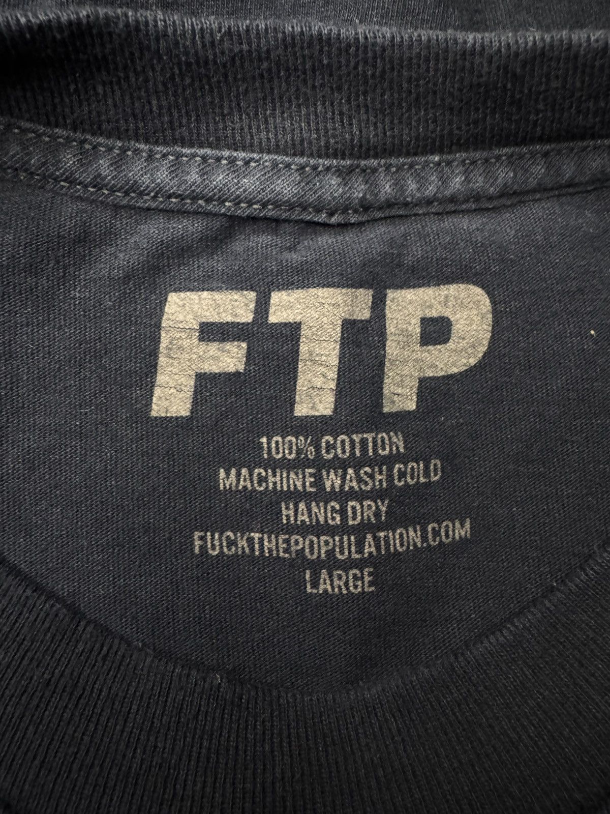 Fuck The Population FTP Hearse rental tee Size US L / EU 52-54 / 3 - 3 Thumbnail